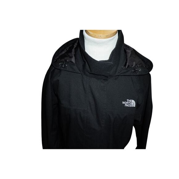 The North Face Women’s Black Insulated Parka Jacket Size Large L – Missing Belt - Picture 7 of 15